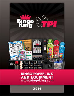 2011 Bingo Paper, Ink & Equipment Catalog