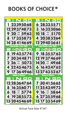 BOOKS OF CHOICE&reg; BINGO