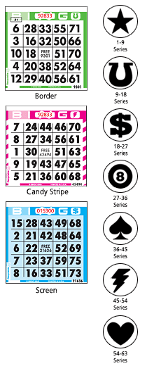 CHAMPION&trade; BINGO PAPER