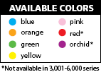 DOUBLE ACTION BINGO� - Available color