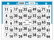 Double Action Bingo Paper