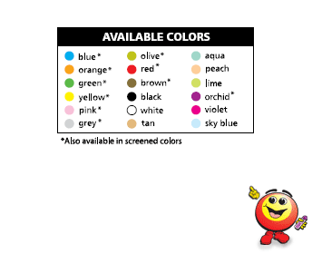 GIANT NUMBER BINGO - Available colors