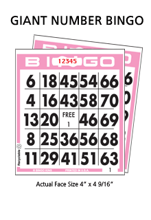 GIANT NUMBER BINGO