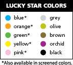 LUCKY STAR&trade;  BINGO Available color