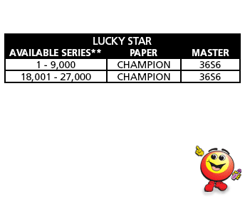 LUCKY STAR™ BINGO Available series