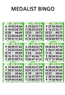 MEDALIST BINGO 