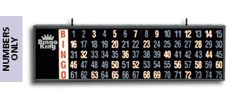 4" Number Only Flashboard