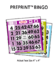 PREPRINT&trade; BINGO