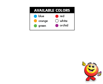TREASURE HUNT BINGO&trade; - Available colors